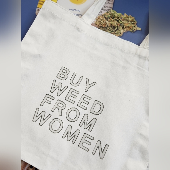 $ Sale (Buy Weed from Woman) Reusable Tote - Picture 4 of 11